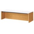 thumbnail image 1 of Wall Mount Computer Work Desk, White Natural, Melamine Wood , Home Office Business, Modern Contemporary HB34530, 1 of 8