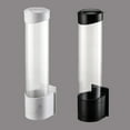 thumbnail image 1 of Wall Mount Cup Dispenser with Sticky Tape, Plastic Disposable Paper Cup Holder with Lid for Water Dispenser, Fits 2.95" Cups (Holds 60-70), for Office Home Party Use, 1 of 6