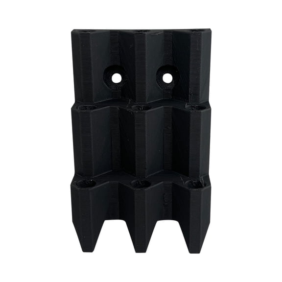 Wall Mount Dart Holder, Dart Storage Display Rack for Steel & Soft Tip Darts, Dart Accessory Organizer,4.13"×2.56"×0.79",1PC,Black
