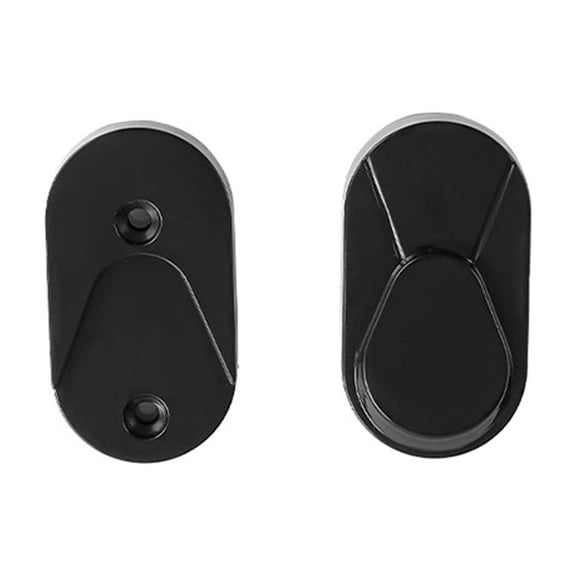 Wall Mount Device Holder Remote Control Stand Powerful Adhesive Backing Not Drill Arrangement Plastic Design