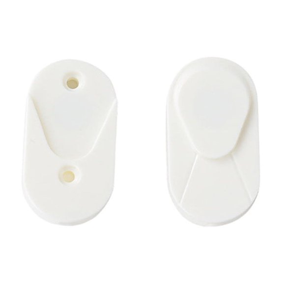 Wall Mount Device Holder Remote Control Stand Powerful Magnetic Adhesive Backing Not Drill Arrangement Plastic Design