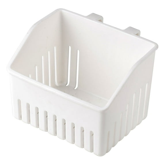 Wall Mount Dish Rack, Hanging Dish Drainer, C Premium Cutlery Drying Rack, Utensil Drainer Holder, Spoon Fork Storage Basket, Space Saving Kitchen Organizer, by Goohae