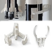 Wall Mount Display Stand for Lego Saturn V Rocket Model, Space-Saving Showcase Bracket for Collectible Building Set Decor