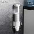 thumbnail image 1 of Wall Mount Disposable Automatic Remover Cup Holder Cup Taker White, 1 of 4