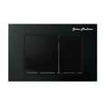 thumbnail image 1 of Wall Mount Dual Flush Actuator plate in Matte Black, 1 of 4