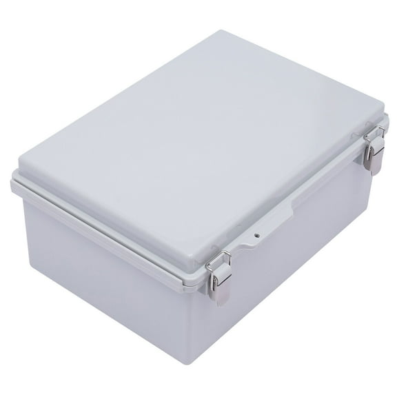 Wall Mount Electrical Junction Box ABS Plastic Waterproof Outdoor Project Enclosure Case IP67 Gray