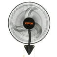 thumbnail image 1 of ETL Listed 18 Inch Industrial Wall Mount Fan, High Velocity 4000 CFM 3-Speed Oscillating, for Warehouse, Workshop, Greenhouse, Patio, Basement, Commercial & Residential Use, Black, 1 of 7