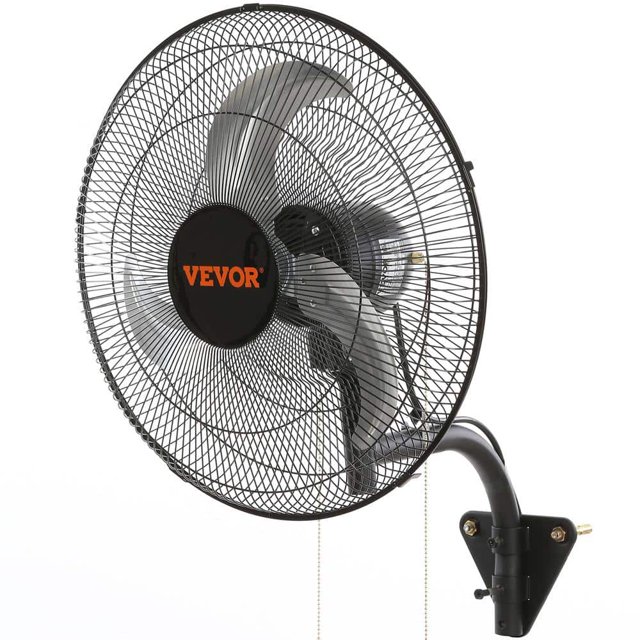 Wall Mount Fan 18 in. 3speed High Velocity Max. 4000 CFM Oscillating
