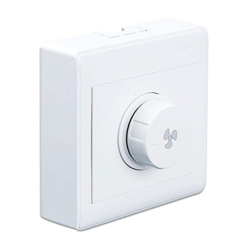 Wall Mount Fan Regulator Stepless Speed Adjustment Switches 86 Type