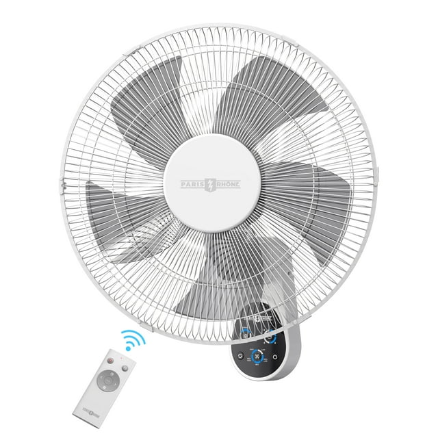 WallMount Fan with Remote, TaoTronics 16 Inch Wall Fan with 3 Wind