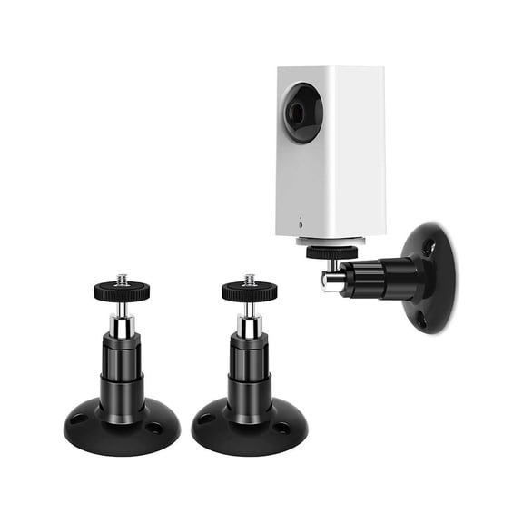 Wall Mount For Wyze Cam Pan & Wyze Cam Pan V2 & Wyze Cam V3, Adjustable Indoor Outdoor Mount for WyzeCam Pan/WyzeCam Outdoor/WyzeCam V3 or Other Cam