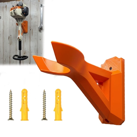 Wall Mount Hanger for STIHL String Trimmer FS55R FS74, Trimmer Storage Hook Rack, Space Saving Organizer for Garage Shed Use
