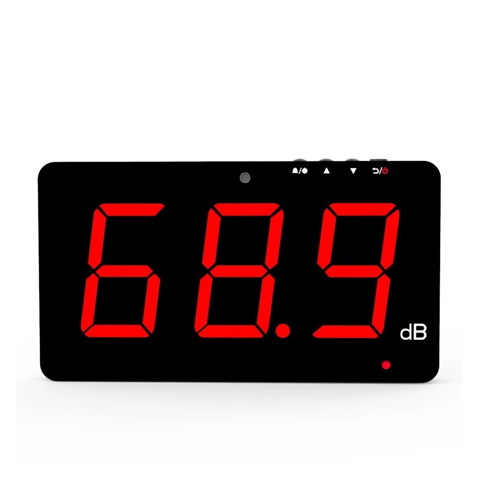 Wall Mount Hanging Sound Level Meter 30dB To130dB Noise Decibel Monitor ...
