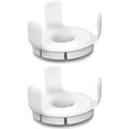 thumbnail image 1 of Wall Mount Holder For Dot 3rd & 4th Generation, Space Saving Bracket, Easy Installation, White, 1 of 8