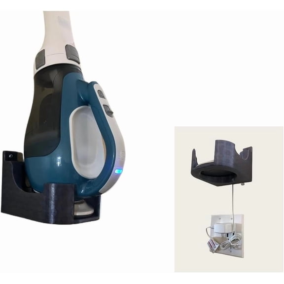 Wall Mount Holder for Black+Decker Dustbuster Compatible with (CHV1410L)(CHV1410L32)(BDH2000L) with Secure Grip Design