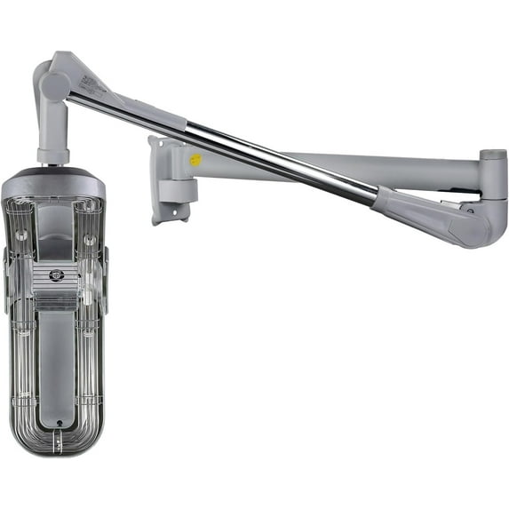 Wall Mount Hooded Hair Dryer for Salon,Professional Hair Color Processor, Temperature & Hood Angle Adjustable