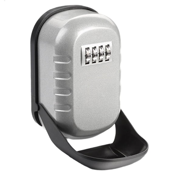 Wall Mount Box 4 Digit Combination Password Security Code Secret Box Deposit Storage Home Safe