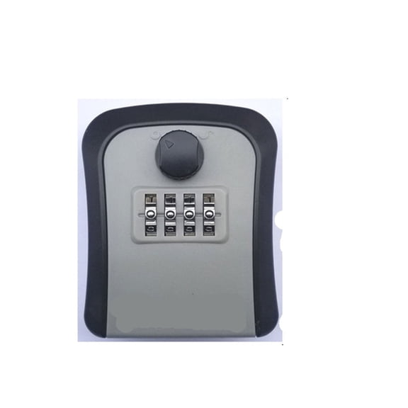 Wall Mount Key Storage Box 4 Digit Combination Password Security ,House, Apartment, Office Key Storage