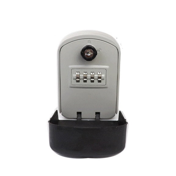Wall Mount Key Storage Secret Box ,Organizer 4 Digit Combination Password Security Code Lock with Key Safe Box for Home Outdoor ,Upgraded Security Combination Lock