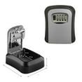 thumbnail image 1 of Wall Mount Key Storage Secret Box Organizer 4 Digit Combination Password Security Protection Code Lock Home Safe Deposit Box ,Security and Anti-Theft, 1 of 6