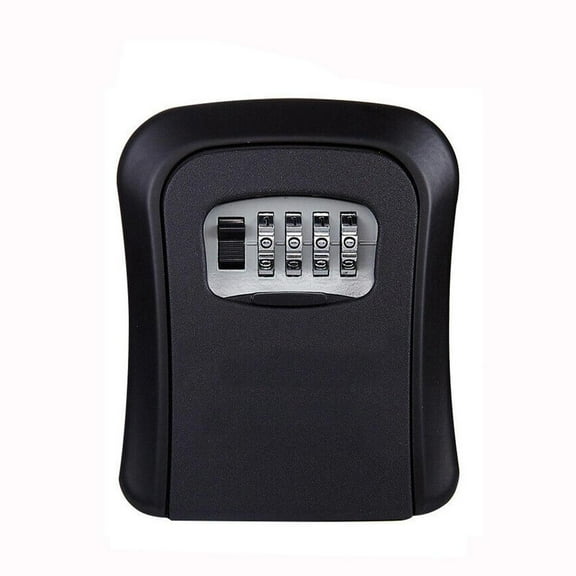 Wall Mount Key Storage Secret Box Organizer With 4 Digit Combination Password for Home Security