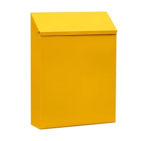Wall Mount Mailbox, 8.7X11.4X2.6inch Modern Mailboxes for Outside House, Waterproof Post Box, Large Capacity Residential Letter Box, Easy to Install Outdoor Mail Box for Home Porch