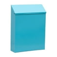 thumbnail image 1 of Wall-Mount Mailbox for House, Large Capacity Mail Box, Galvanized Steel Rust-Proof Metal Post Box with Stay-Open Lid, Mailboxes for Outside,11.4"x8.7"x2.6", 1 of 9