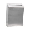 thumbnail image 1 of Wall Mount Mailbox Metal Postbox Newspaper Holder Box for Outside Front Door, 1 of 8