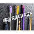 thumbnail image 1 of Wall Mount Mop Holder Hanger Hooks Kitchen Brush Broom Storage Rack Organizer, 1 of 12