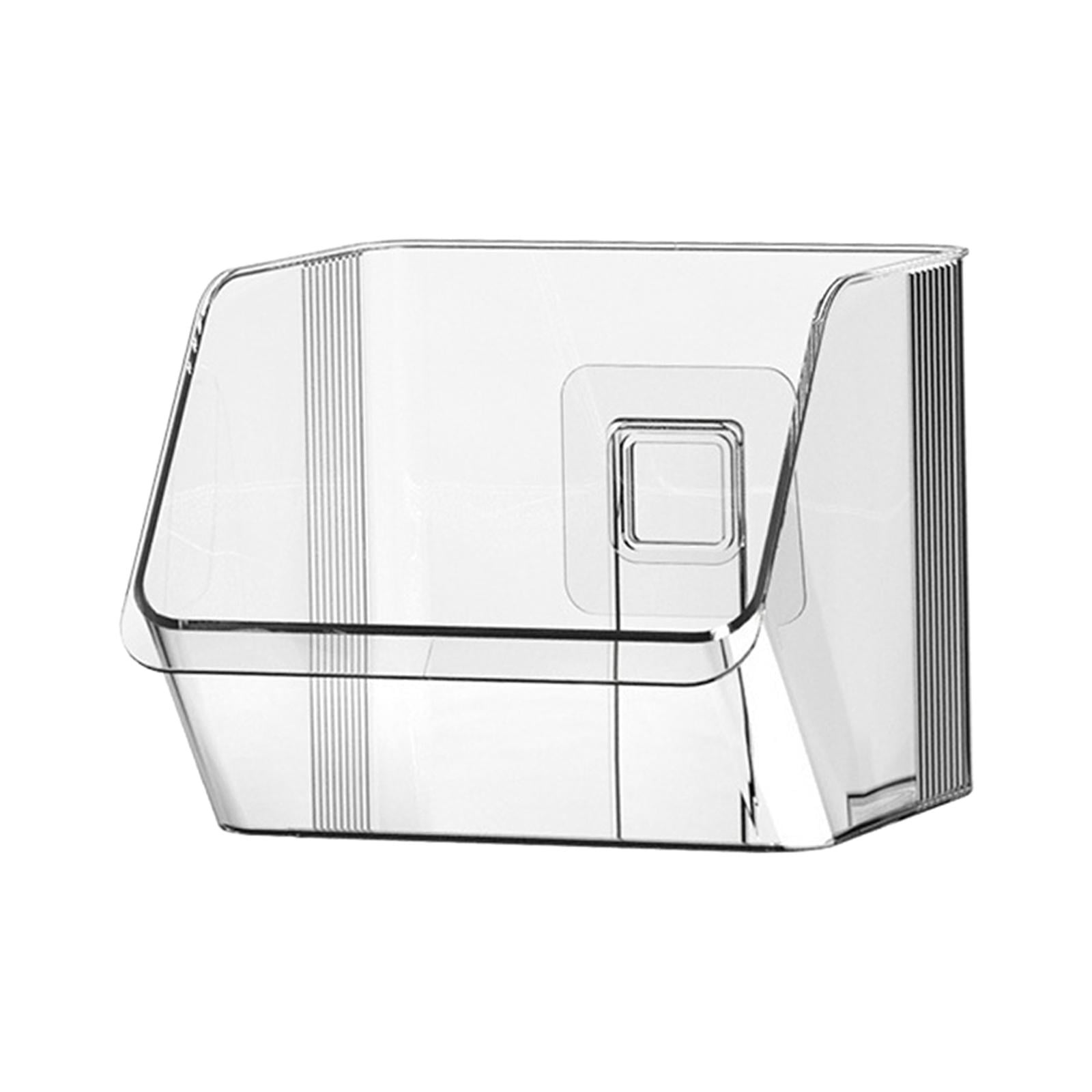 Wall Mount Organizer Box Makeup Organizer Shelf Save Space No Drill