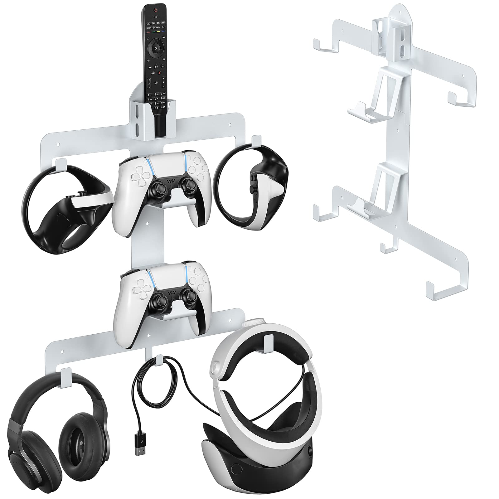 Walmart PS VR2 Wall Mount Storage Stand Accessories Set Steel 