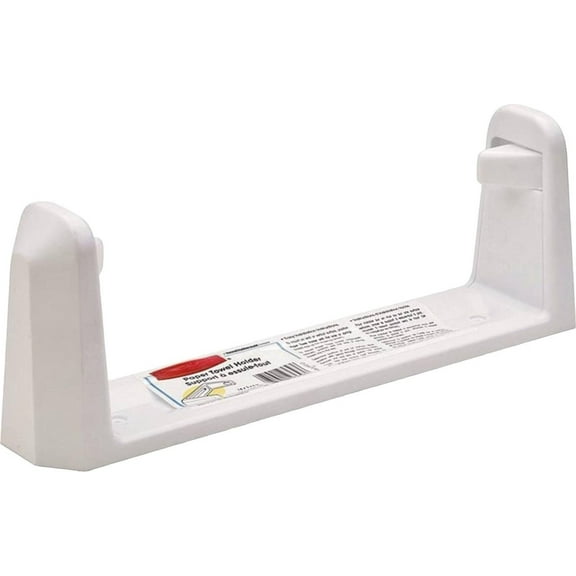 Wall Mount Paper Towel Holder | Best Pick - Plastic 3x5x14in, Ideal for Kitchen Counter Adjacent Wall Storage