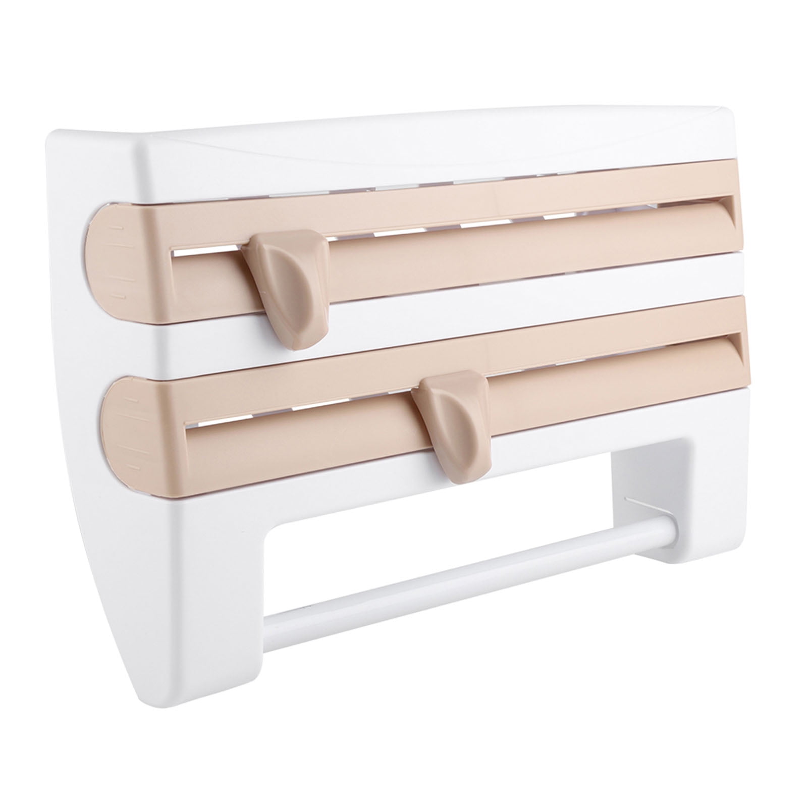 Wall Mount Paper Towel Holder, Cling Film Holder Sauce Bottle Storage