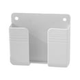 thumbnail image 1 of Wall Mount Phone Holder, Dienrx Wall Mount Phone Holder Phone Stand withSelf Adhesive. Phone Holder for Shower Charging and Rv for Iphone and Android, 1X Wall Mounted Mobile Phone Stand, 1 of 8