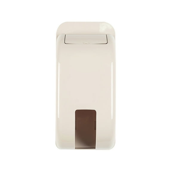 Wall Mount Plastic Bag Dispenser Holder | Grocery Bag Storage Container Organizer | Kitchen Cabinet Door Mount | Includes Screws & Adhesive Pads | 14x10x30cm