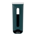 thumbnail image 1 of Wall Mount Plastic Bag Organizer, 10.04 X 3.94" Grocery Bag Storage Dispenser, Flip Lid Trash Bag Holder, Vertical Striped Plastic Bag Storage Box, Household Kitchen Sundries Bag Holder, 1 of 4