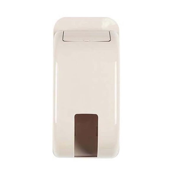 Wall Mount Plastic Kitchen Storage Box, Beige - Set of 3