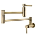 thumbnail image 1 of Wall Mount Pot Filler Kitchen Faucet  Antique Brass, 1 of 1