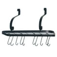 thumbnail image 1 of Wall Mount Pot Pan Rack Kitchen Organizer Cookware Hanging Holder 10 S Hook, 1 of 7