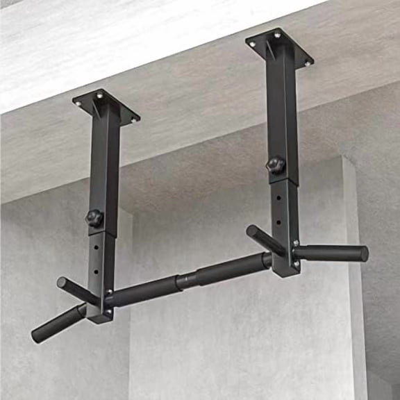 Wall Mount Pull Up Bar, Joist Beam Rafter Mount Pull-up Bar, Ceiling Mounted Chin Up Bar for Home Gym with Punching Bag Hanger