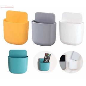 Wall Mount Remote Control Phone Storage Organizer Mobile Mounted Holder Stand