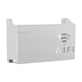 thumbnail image 1 of Wall Mount Router Shelf Organizer with Cable Management, No Drilling Wall Mounted Storage Box Holder for WiFi Modem, Home Office Desk Organization, 1 of 6