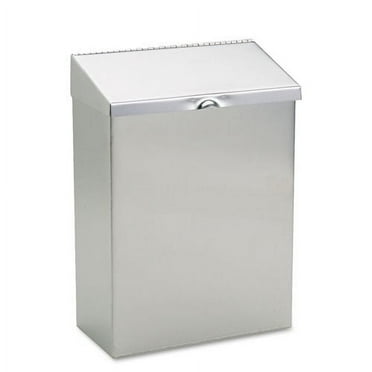 "Wall Mount Sanitary Napkin Receptacle, Stainless Steel | Bundle of 5 Each"