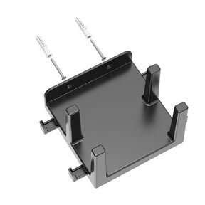 Wall Mount Shelf For Routers Modems TVs Boxes Holds Devices Up To 45mm Thick With Cable Management Hooks
