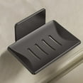 thumbnail image 1 of Wall Mount Soap Holder, 5 Slot Adhesive Stainless Steel Soap Tray Dish Bathroom Shower Storage Organizer, 1 of 8