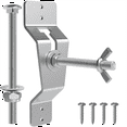 thumbnail image 1 of Wall Mount Spare Tire Carrier for Trailer,Spare Bracket Trailer Accessories Holder, 1 of 4