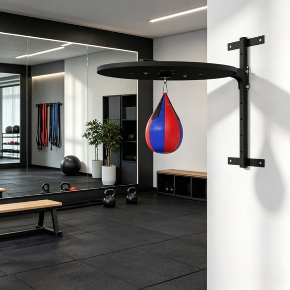 Wall Mount Speed Bag Platform Boxing Training Set for Home Gym Punching Workout