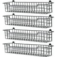 thumbnail image 1 of Wall Mount Spice Rack Organizer, 4 Packs, Black, 1 of 10