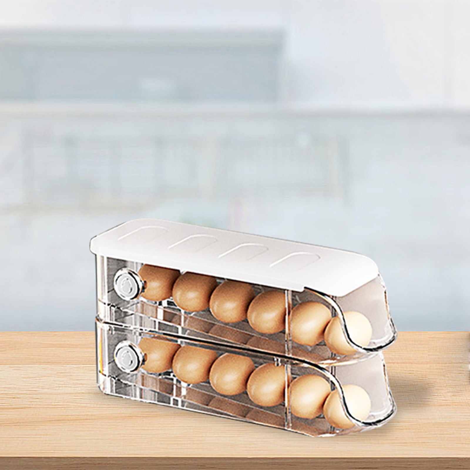 Wall Mount Stainless Steel Dish Rack Refrigerator Egg Rack Refrigerator ...