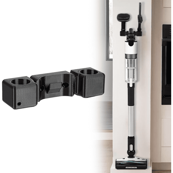 Wall Mount Storage Holder for Levoit LVAC-200 Cordless Vacuum & Accessories | Bracket for Wand, Tools, Brush | Space-Saving Organization Rack